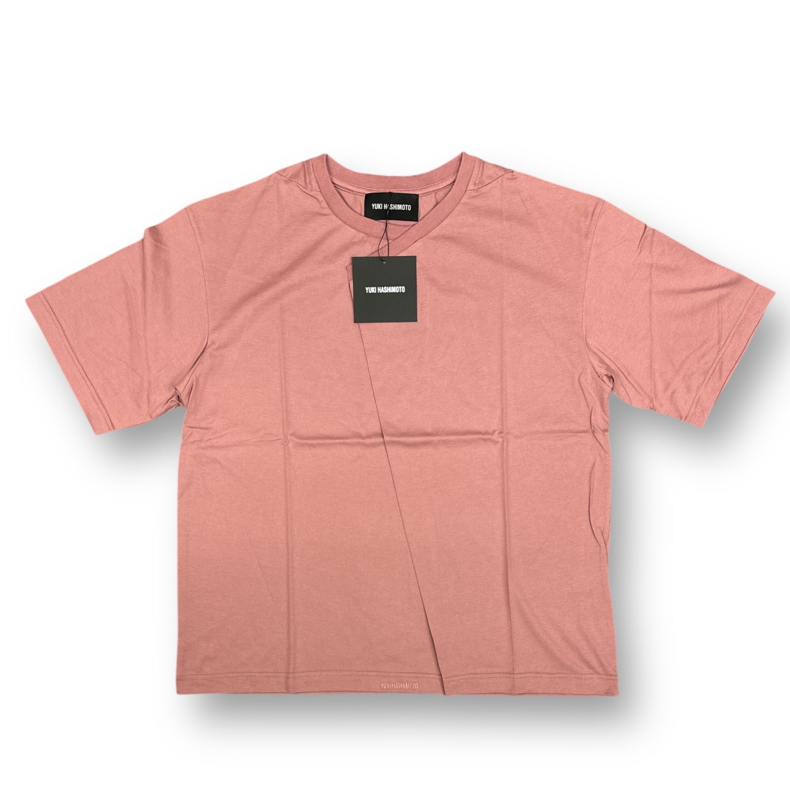 定価18700円 新品 YUKI HASHIMOTO Y NECK T-SHIRTS Yネック Tシャツ ユウキハシモト TS-01-0001  ピンク系