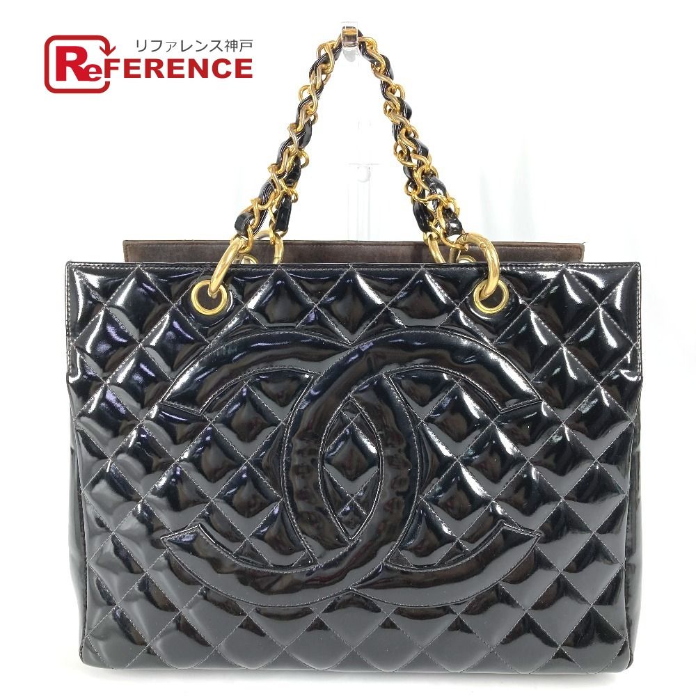 CHANEL シャネル トートバッグ CC ココマーク ロゴ マトラッセ