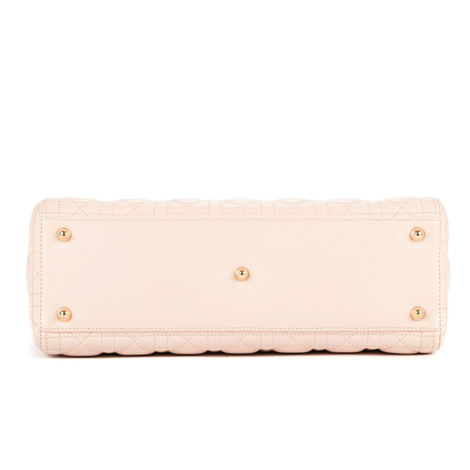 良品 DIOR ディオールレディ ディオールライトピンクカナージュキルトA