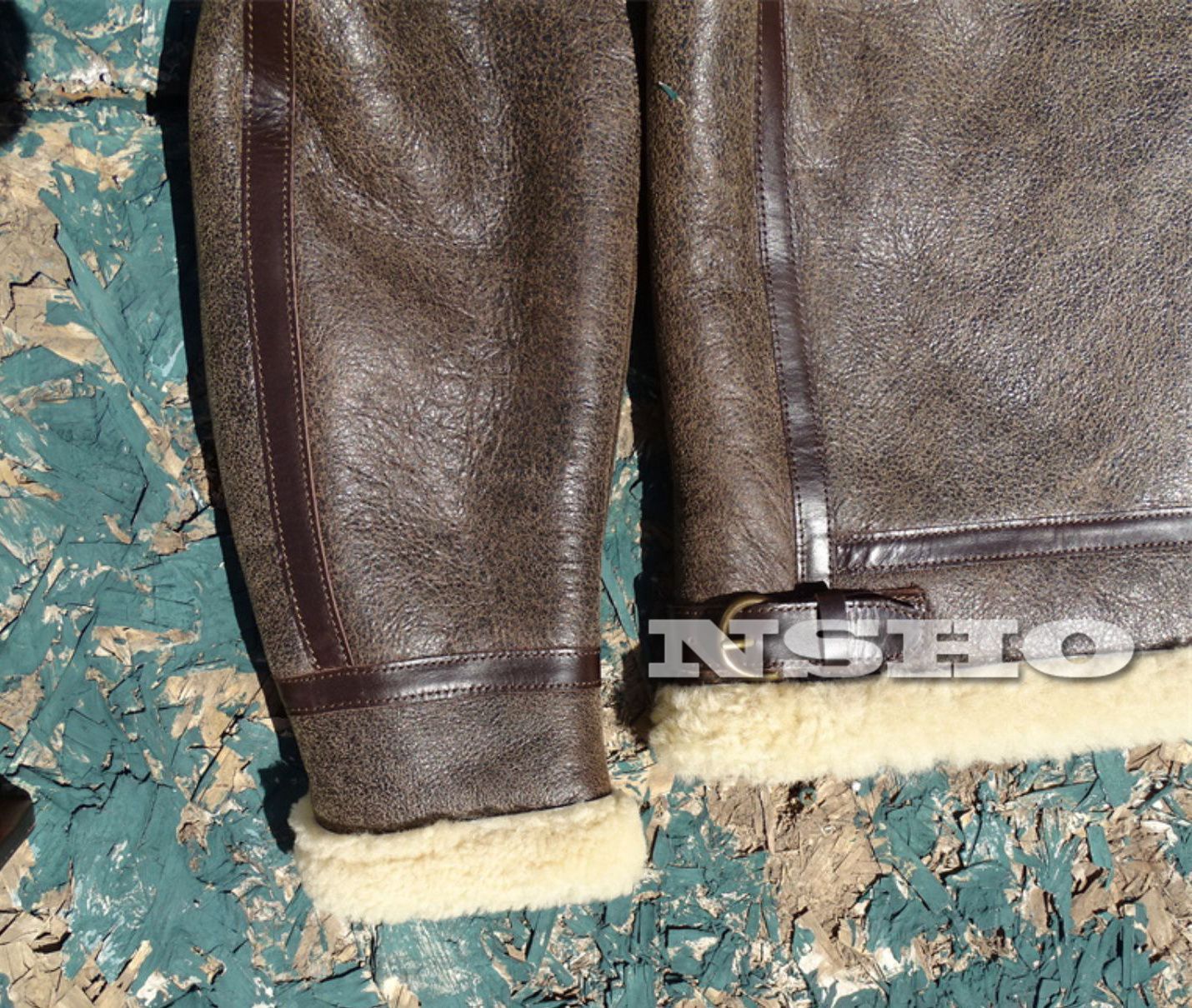 ムートン フライトジャケット