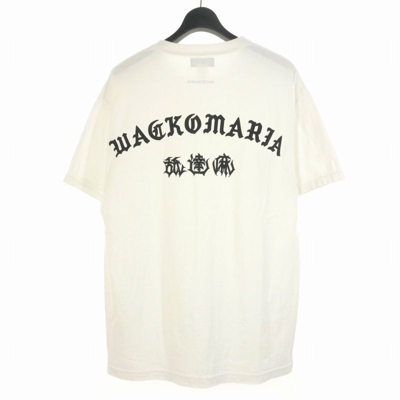 【早い者勝ち】WACKO MARIA 舐達磨　ホワイト 舐達麻 / HIGH TIMES / 50'S OPEN COLLAR SHIRT - WACKO MARIA