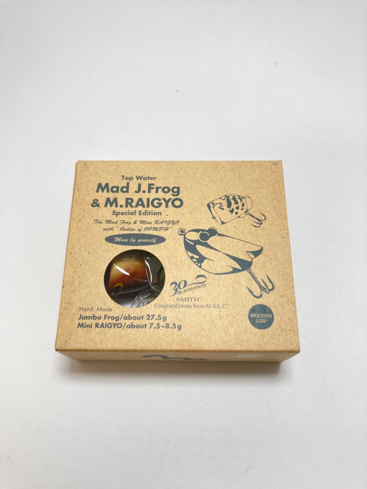 ☆スミス M.S.L.C 30th ジャンボフロッグ＆ミニライギョ ウッド