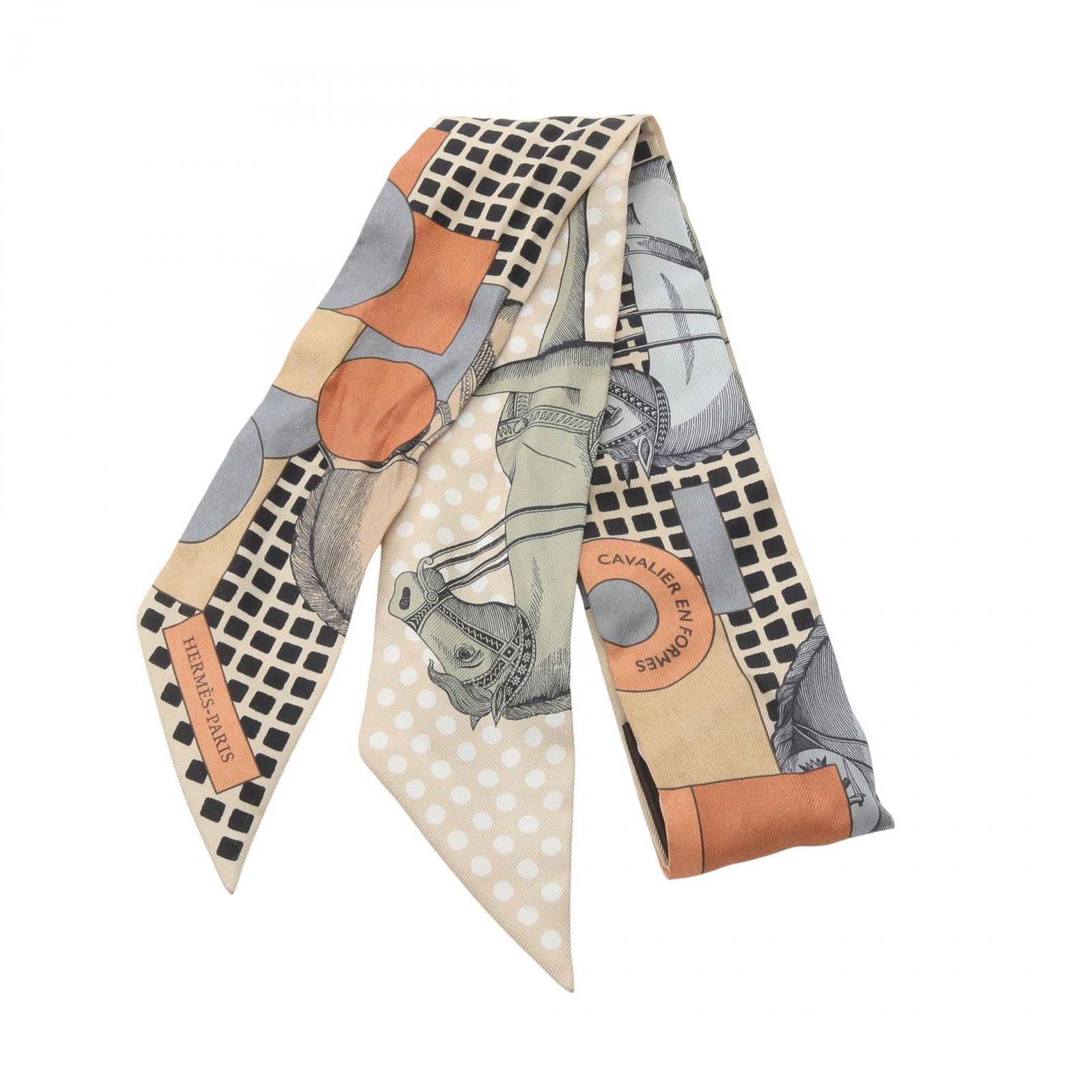 HERMESエルメススカーフ カレ90 暖炉のそばで HERMES エルメス