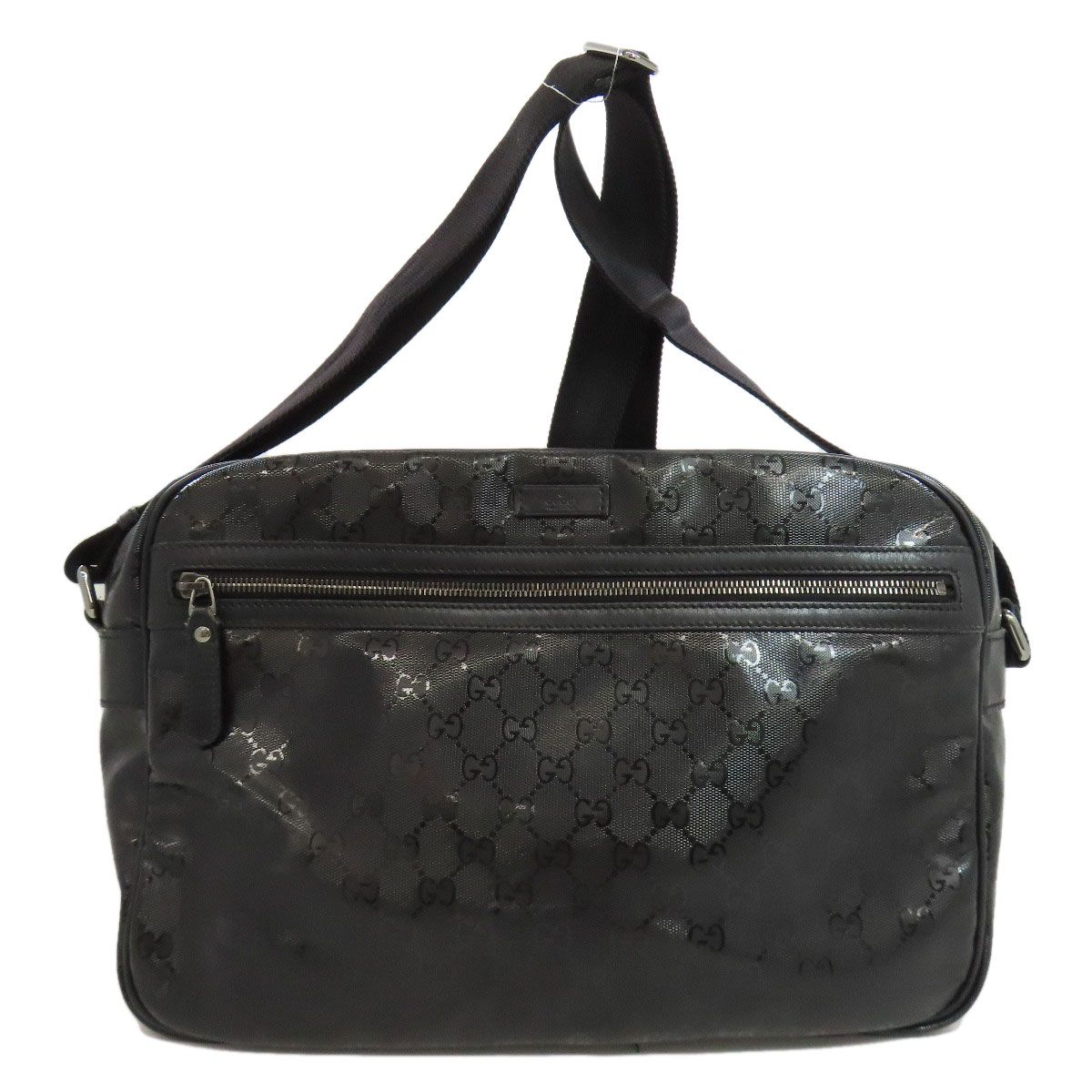 未使用級 GUCCI グッチ 211107 ショルダーバッグ GG インプリメ GUCCI グッチ GGインプリメ ショルダーバッグ 211107 ブラック