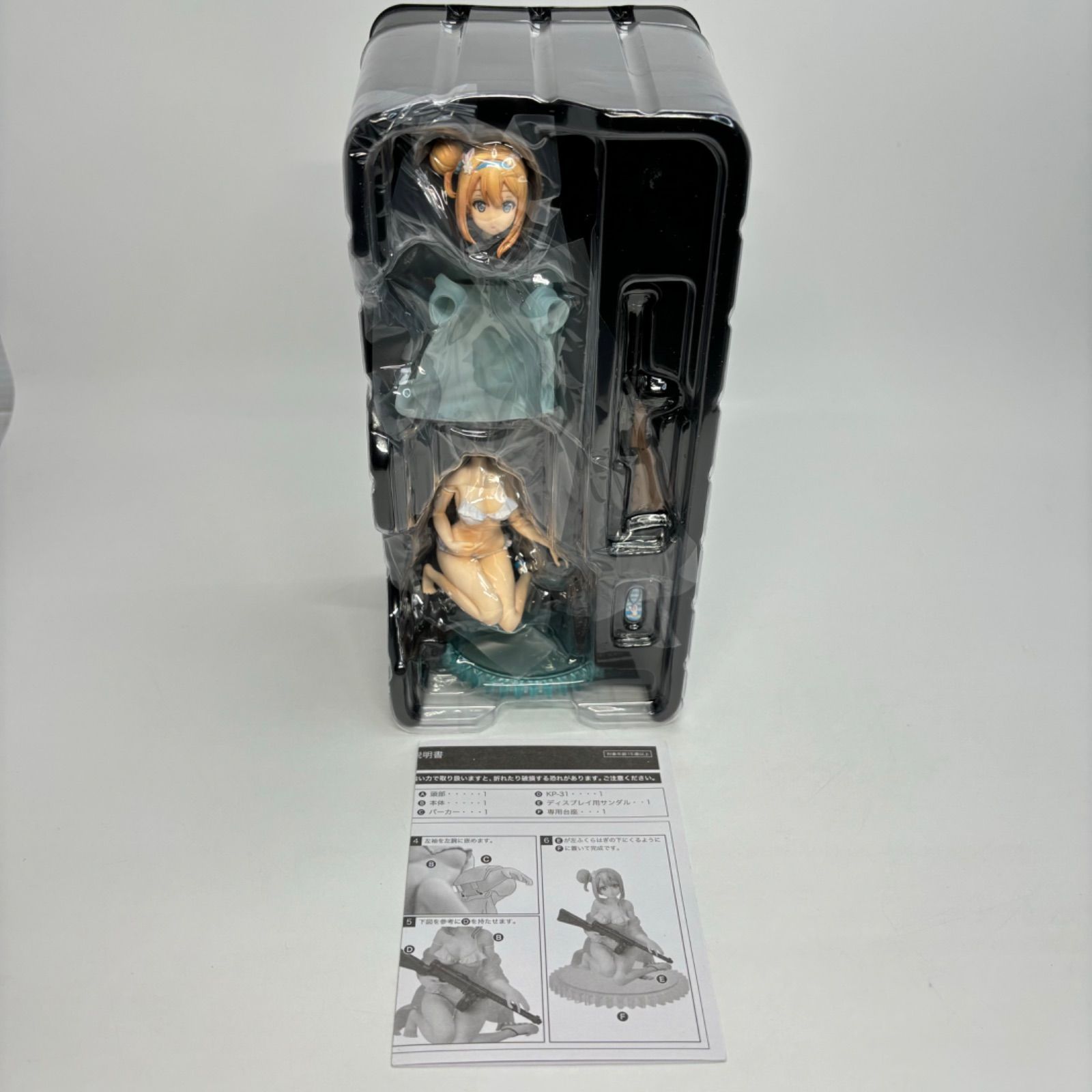 美品】 ドールズフロントライン スオミ KP-31 水着Ver. [仲夏のエルフ] 1/12スケール PVC製 塗装済み組み立て品フィギュア -  メルカリ