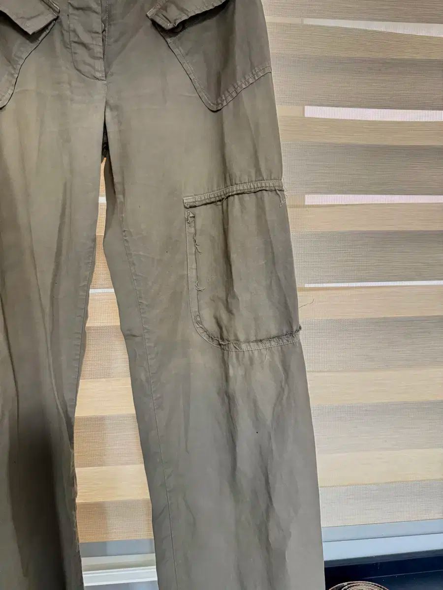 マーティン マルジェラ アシメントリー 切り抜き ポケット パンツ