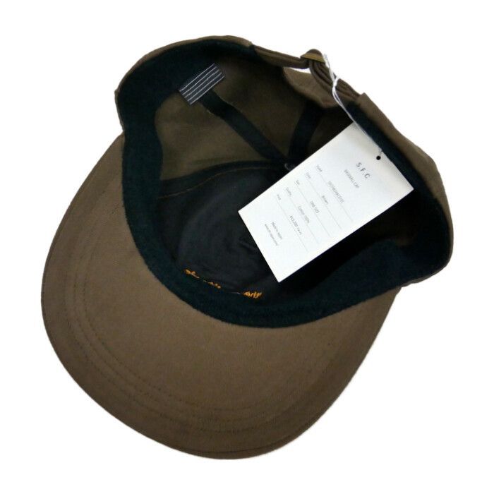 S.F.C 24SS BASEBALL CAP ベースボールキャップ　ブラック S.F.C 24SS BASEBALL CAP ベースボールキャップブラック