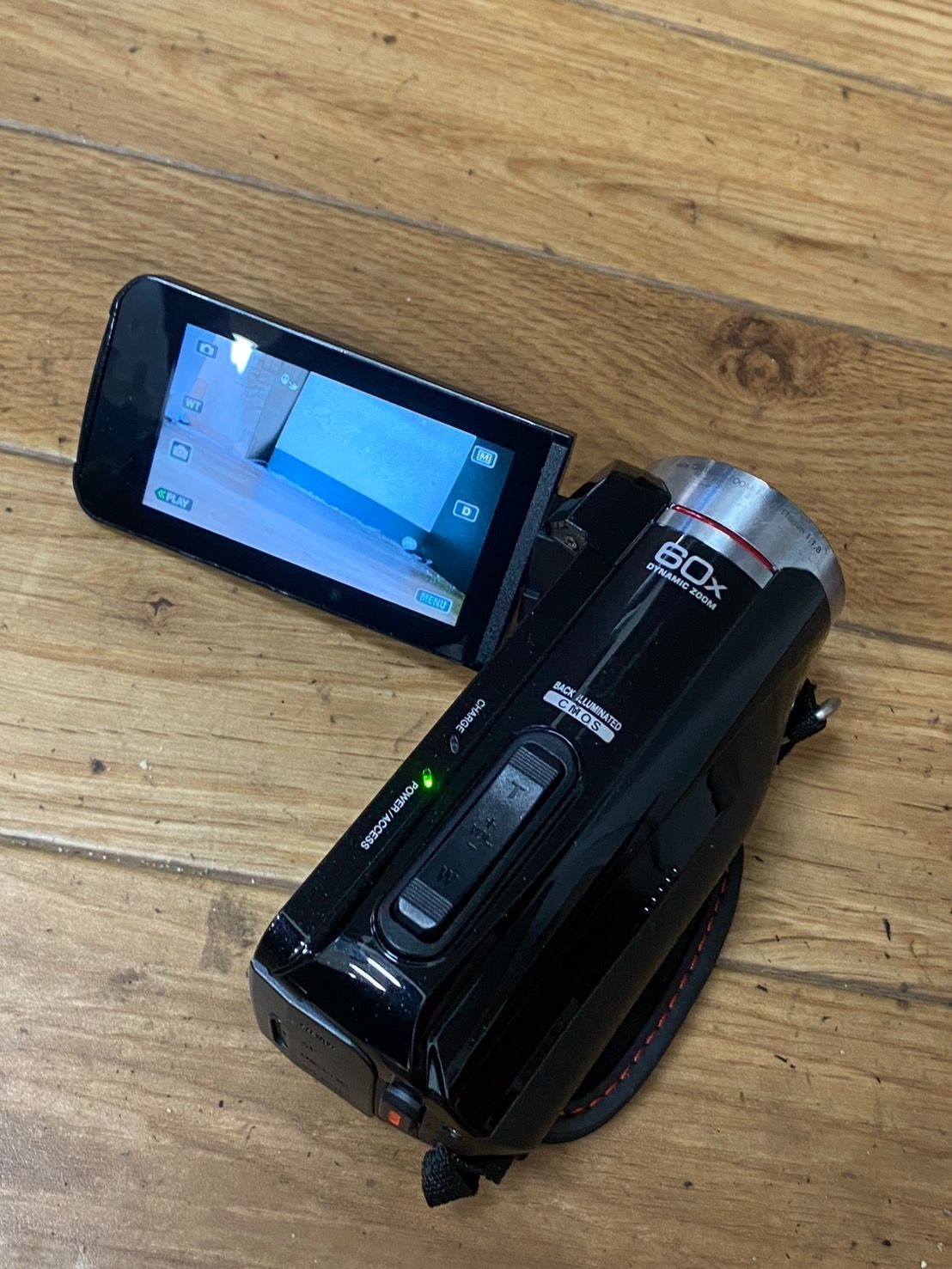 JVC ケンウッド Everio エブリオ GZ-RX130-B デジタルビデオカメラ 動作 済み yh070915