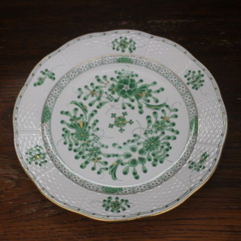 ヘレンド Herend レア 森の宝物 25cm ディナープレート ワルトシュタイン グリーン 緑 1 一級品 辻堂店 ヘレンド 森の宝物25cmディナープレートwaldstein green - メルカリ