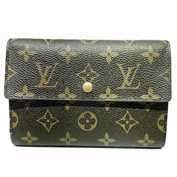 ルイヴィトン Louis Vuitton モノグラム ポルトトレゾール・エテュイ