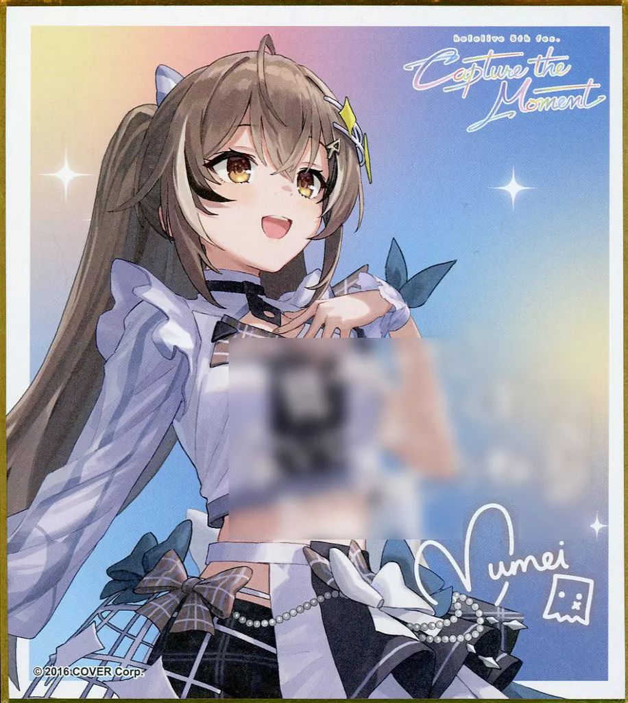 七詩ムメイ ランダムメッセージ色紙 Capture the Moment Stage3