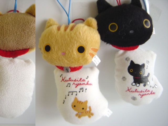 ♯ipm10CO 靴下にゃんこ クリーナー マスコット 全6種 □靴下にゃんこ クリーナーマスコット□6種