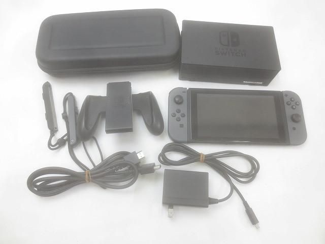 品 ゲーム Nintendo switch ニンテンドースイッチ 本体 HAC-001 -01 動作品 ジョイコン グレー 付き