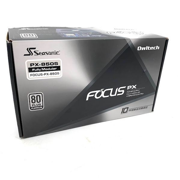 開封済み・未使用品】オウルテック Seasonic製 ATX電源 850W 80PLUS