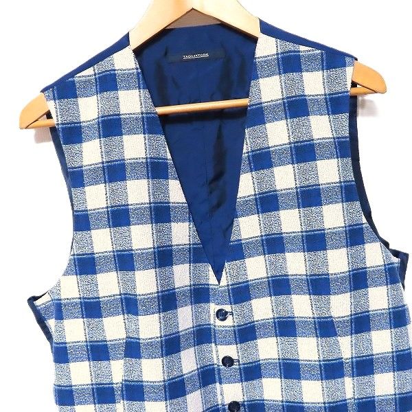 TAGLIATORE 紺 ベスト kenken 27 タリアトーレ ベスト ジレ ネイビー