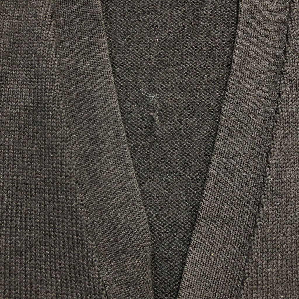 RUGBY by Ralph Lauren ラグビー ラルフローレン ウールニット カーディガン ブラック メンズ L 古着 V3317 VIDAFM_ORG