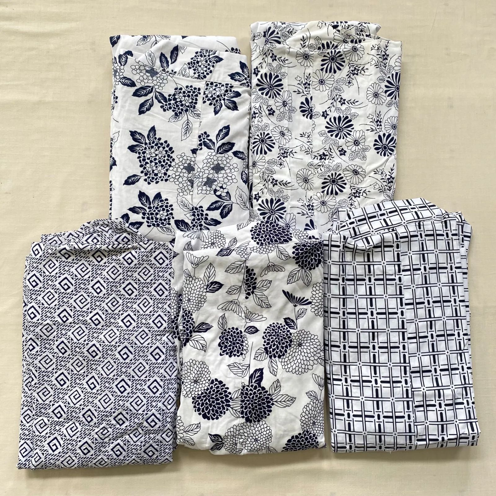 レトロ浴衣19枚　まとめ売り　リメイク素材用 レトロ浴衣19枚 まとめ売り リメイク素材用 （浴衣 まとめて 5点