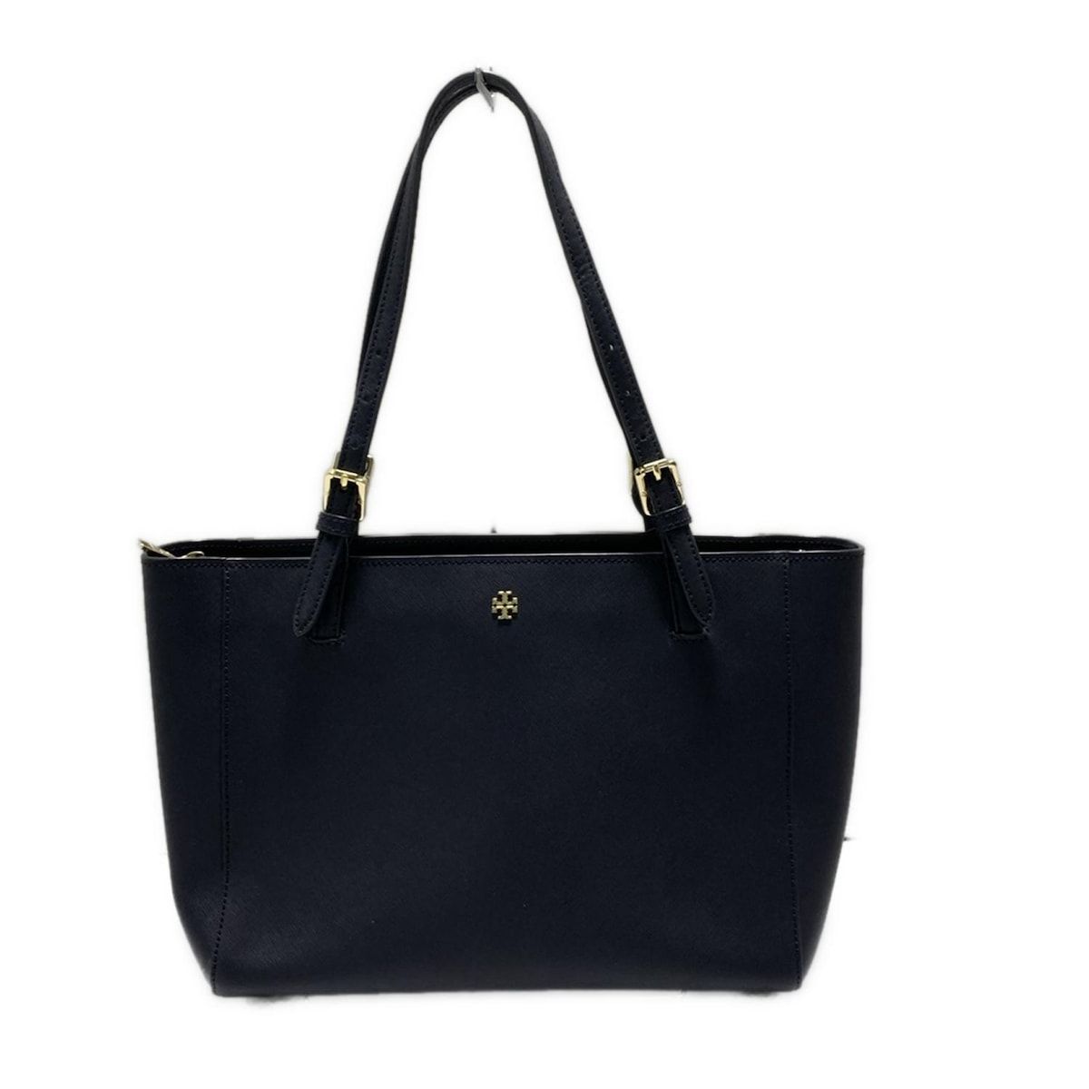 TORY BURCH トリーバーチ トートバッグ - ネイビー レザー