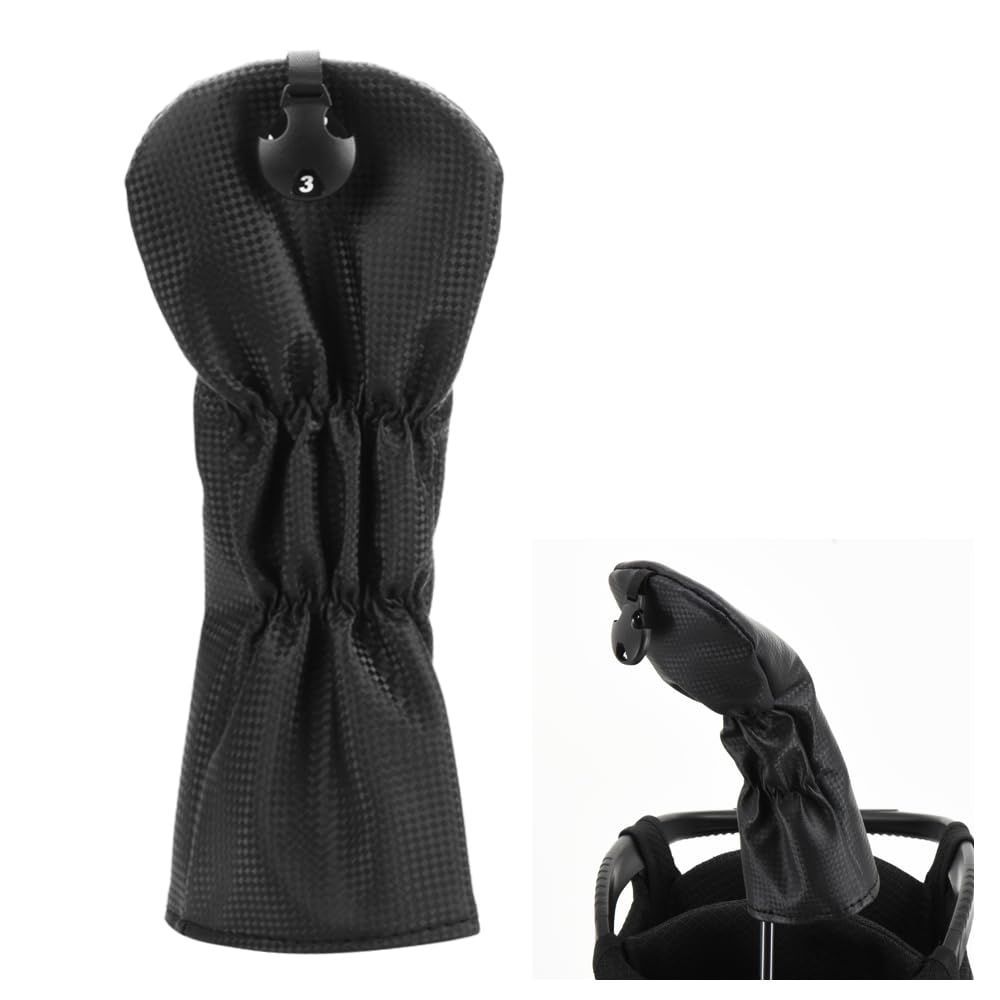 特価商品】ゴルフクラブヘッドカバー 防水仕様 番手タグ付き 傷付き