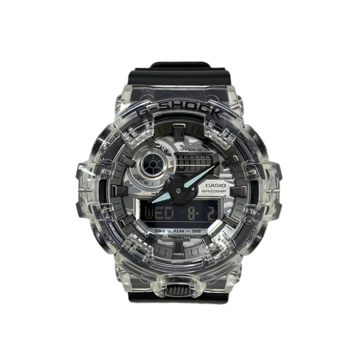 CASIO G-SHOCK カモフラージュ スケルトンシリーズ デジアナ腕時計 CASIO (カシオ) G-SHOCK Gショック カモフラージュスケルトン デジアナ