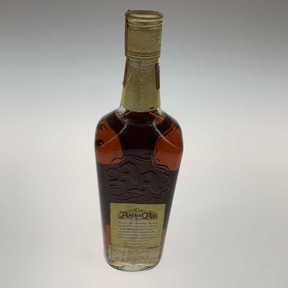 ○○ 蒸留酒類 ウィスキー 760ml Ancient Age 43度 - メルカリ