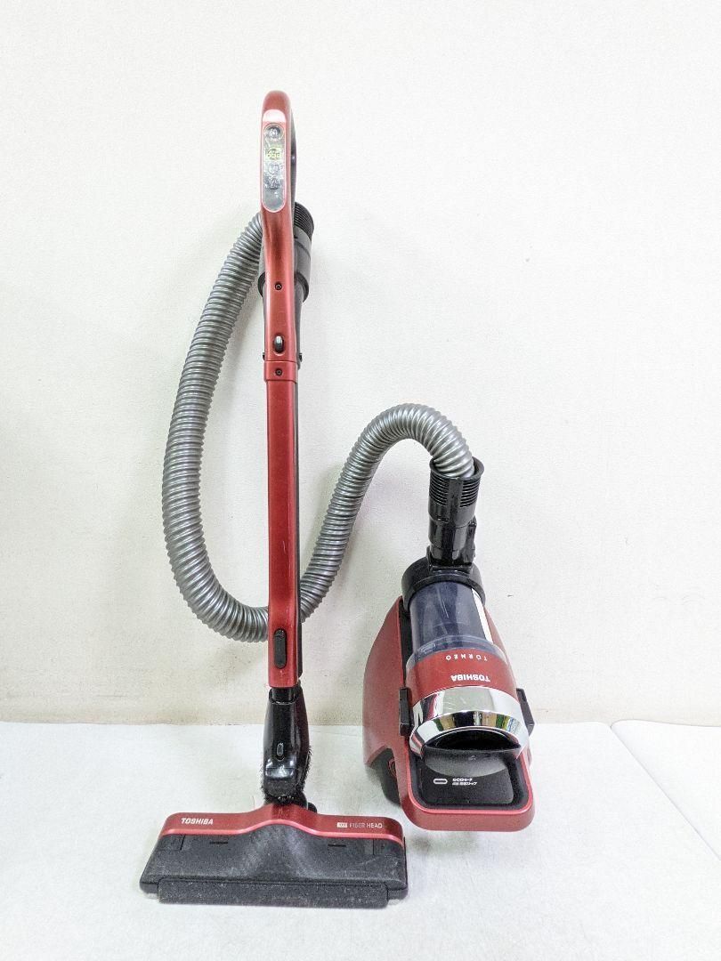 TOSHIBA 東芝 VC-JS6000-R サイクロン式掃除機 2018年製 生活家電 