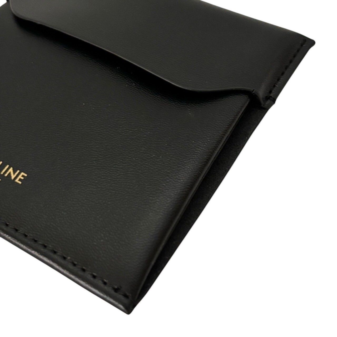 CELINE セリーヌ 財布 黒 コインケース 小銭入れ コンパクト ミニ財布