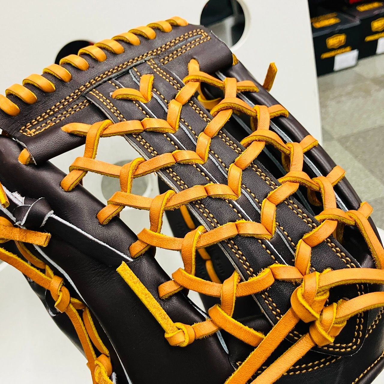 D-Quest ディークエスト STレザー採用 SHB-181 硬式用 外野手用