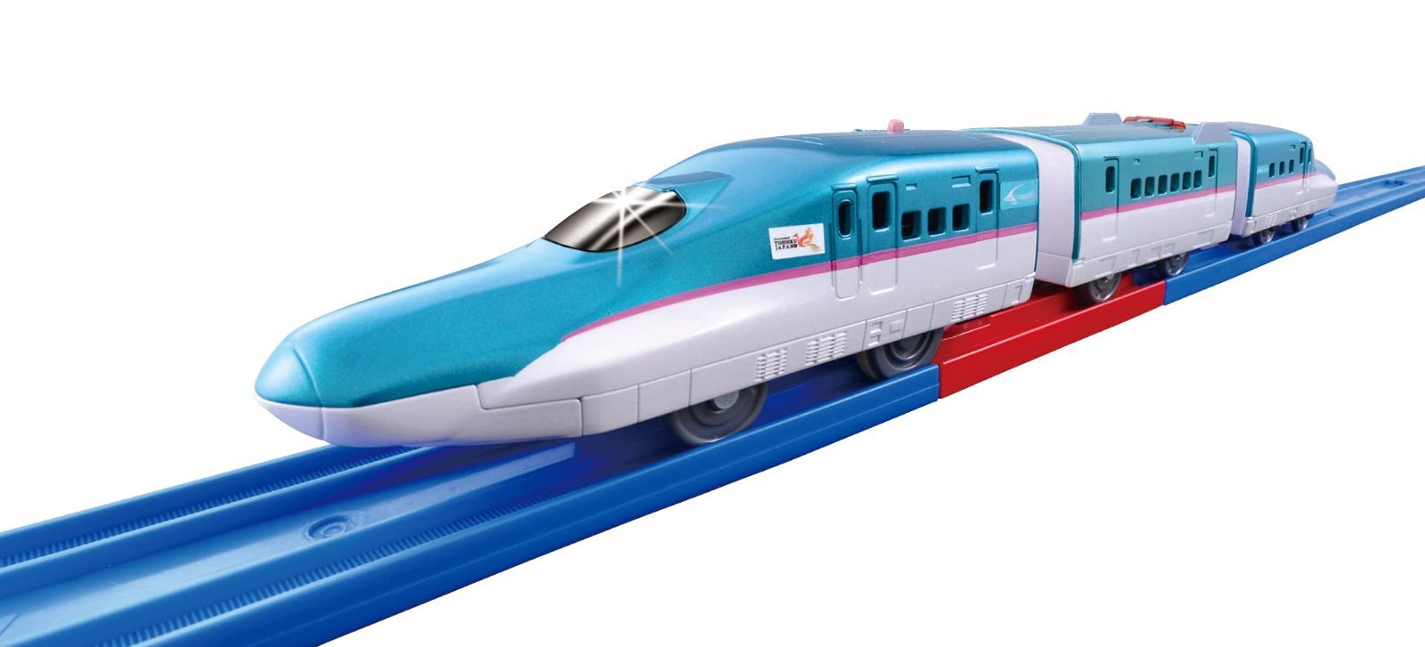 【在庫処分】STマーク認証 玩具安全基準合格 3歳以上 おもちゃ 列車 PLARAIL 電車 』 E5系新幹線はやぶさ レールで速度チェンジ!! S-16 プラレール 『 TOMY) タカラトミー(TAKARA