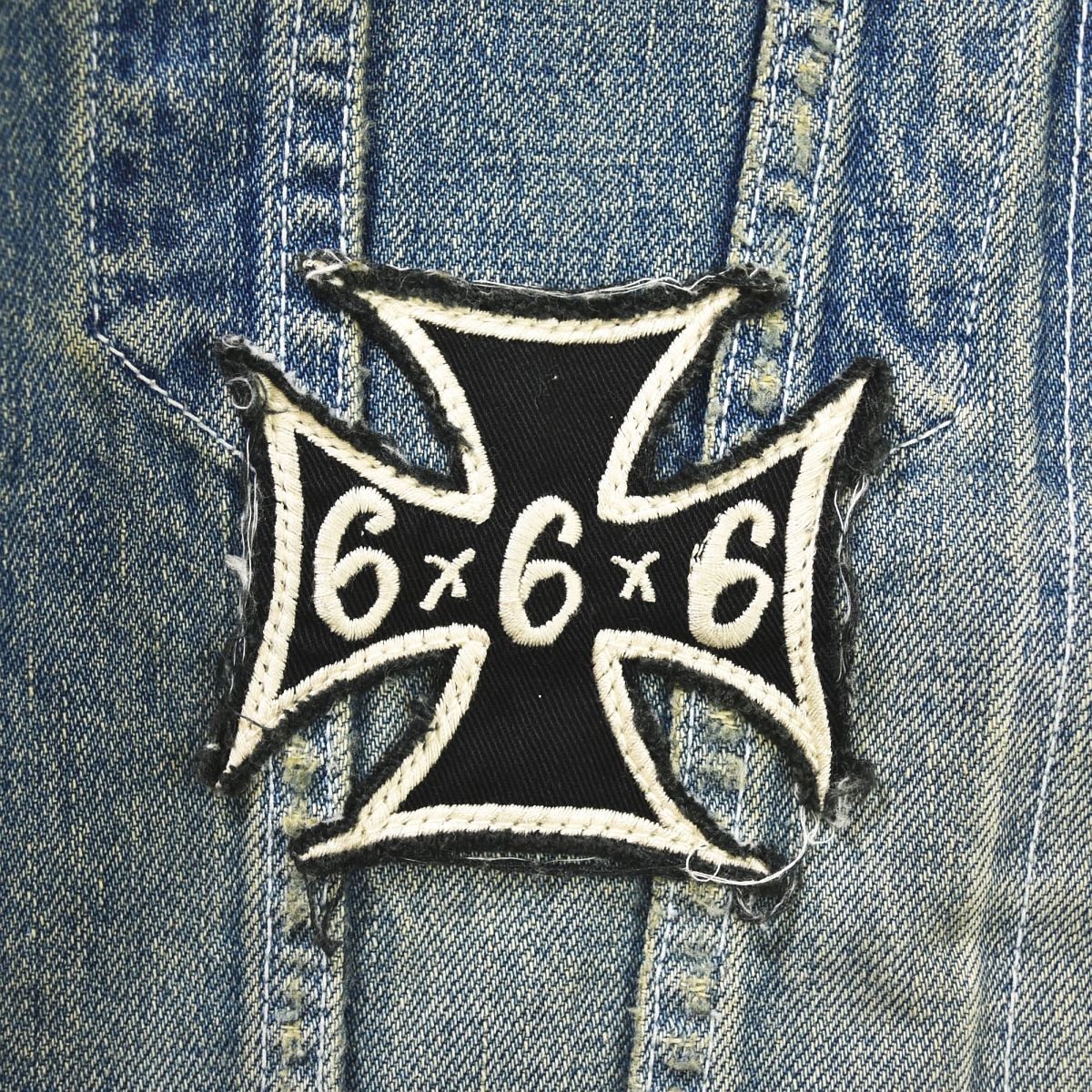 CREATURE FROM THE LIVING デニムジャケット M 中古美品 未使用】 クリーチャー フロム ザ リヴィング CREATURE FROM THE