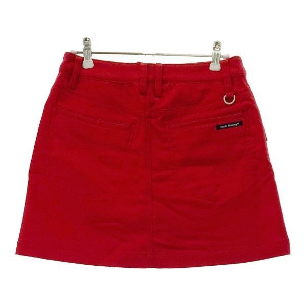 JACK BUNNY ジャックバニー インナー付 ストレッチスカート レッド系 0