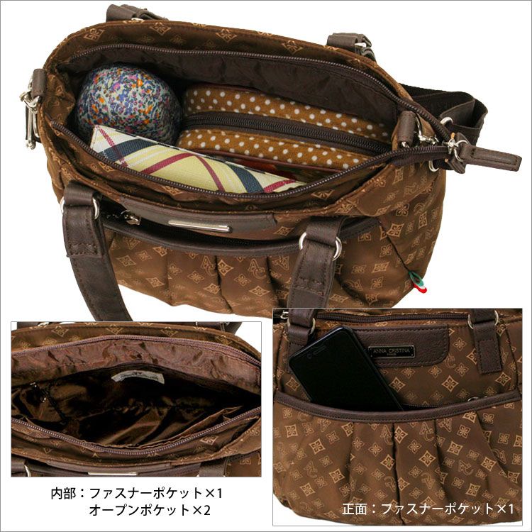 美品★ Orobianco オロビアンコ　トートバッグ　カーキ　千鳥柄　肩掛け オロビアンコ 千鳥柄トートバッグ 美品☆ Orobianco