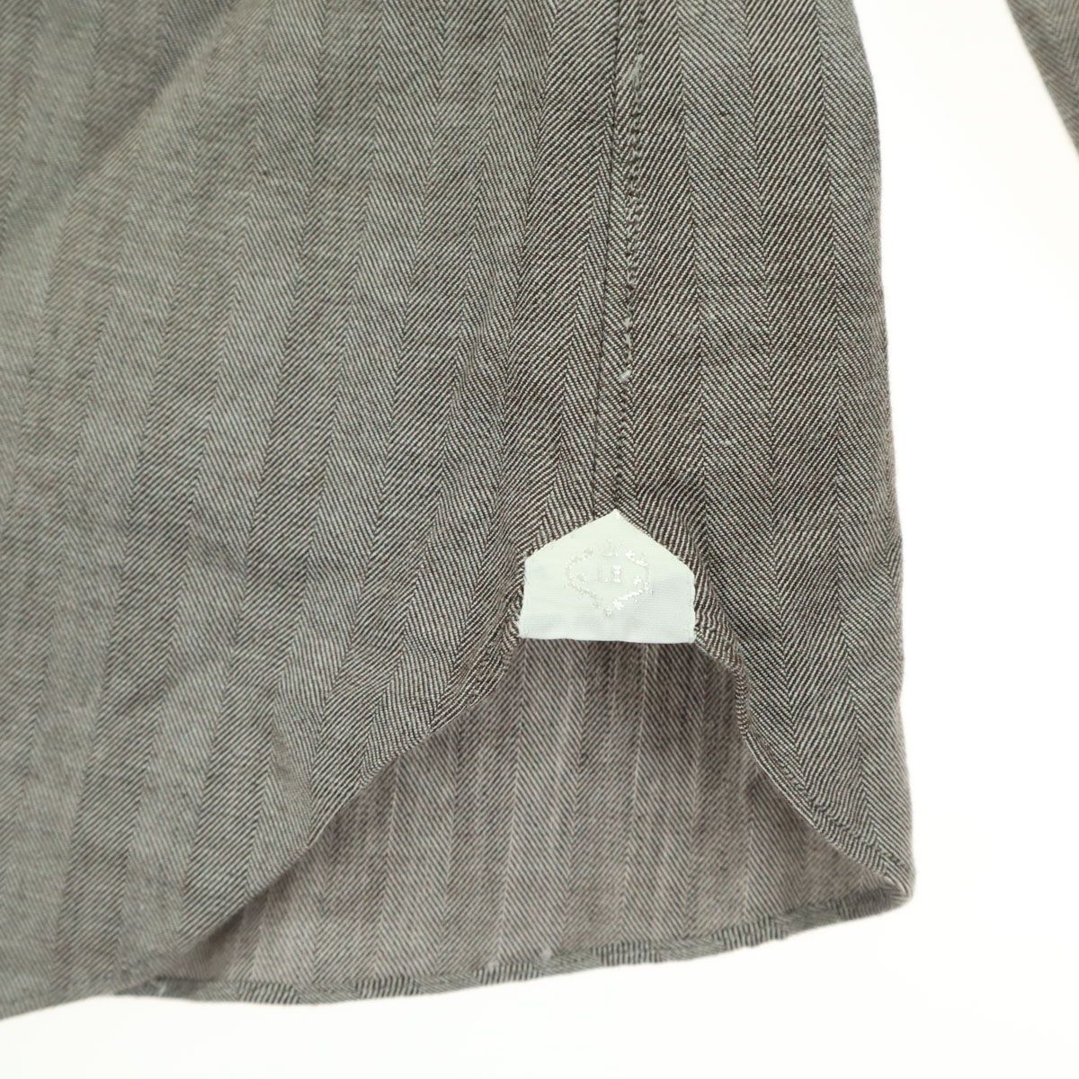 美品 ″LUIGI BORRELLI napoli″ ルイジボレッリ レジメンタル ネクタイ 806083 美品 Luigi Borrelli ルイジボレッリ イタリア製 長袖 チンストラップ