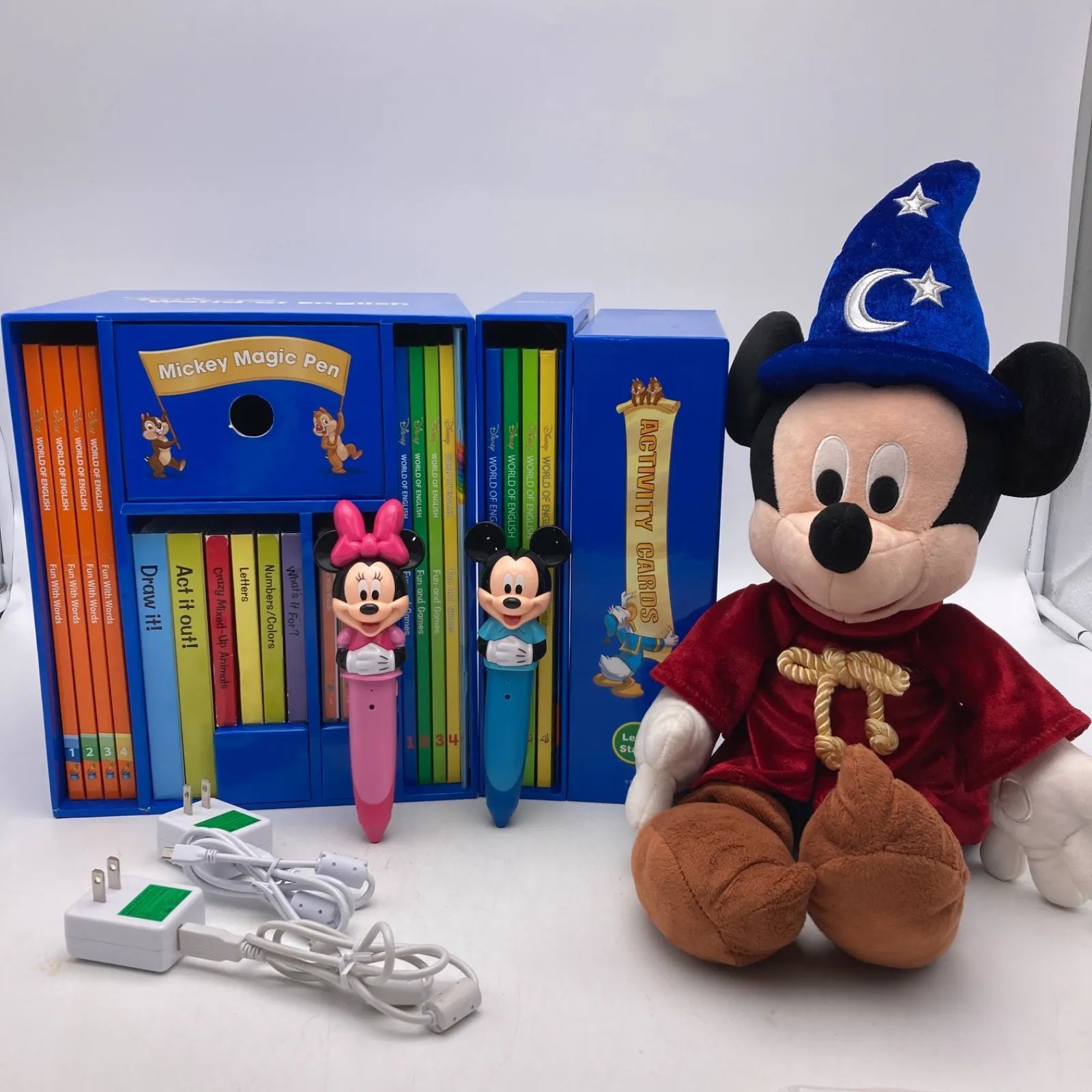 ミッキーマジックペンセット＆アドベンチャー ディズニー英語システム 1000423