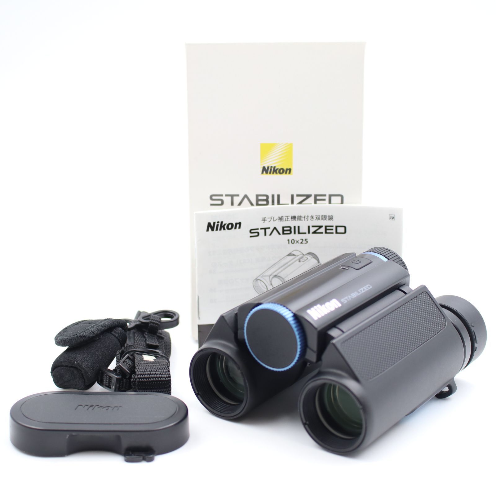 Nikon 10x25 STABILIZED BLUE 防振双眼鏡 10倍25口径 ブルー ニコン