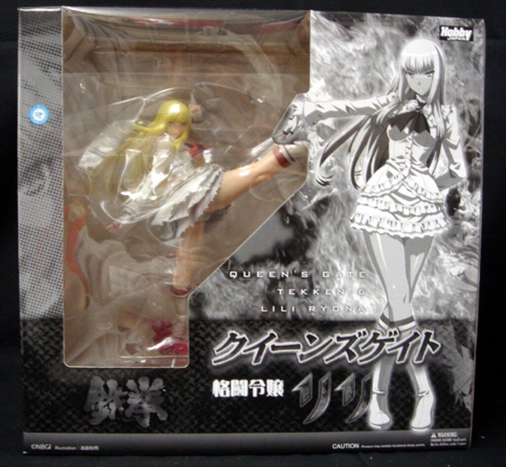 格闘令嬢 ！リリ 「クイーンズゲイト×鉄拳」 1/8 PVC製 ホビージャパン 駿河屋 -<中古>格闘令嬢 リリ 「クイーンズゲイト×鉄拳」 1/8