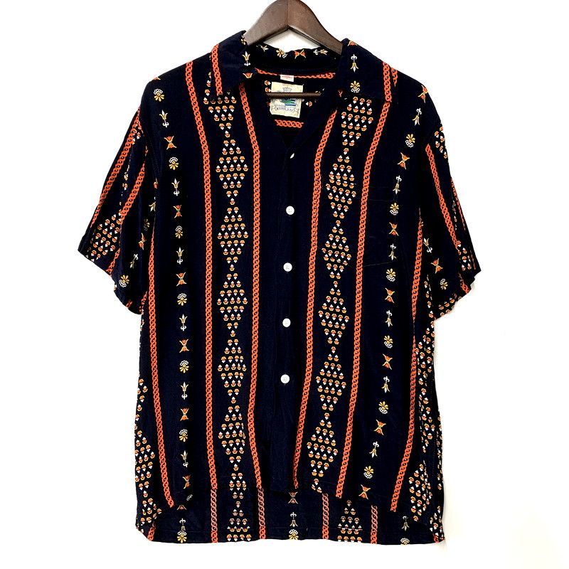 KONA BAY HAWAII コナベイハワイ SS OPEN COLLAR SHIRT ショートスリーブ オープン シャツ 半袖 トップス 146-250514-as-09-izu