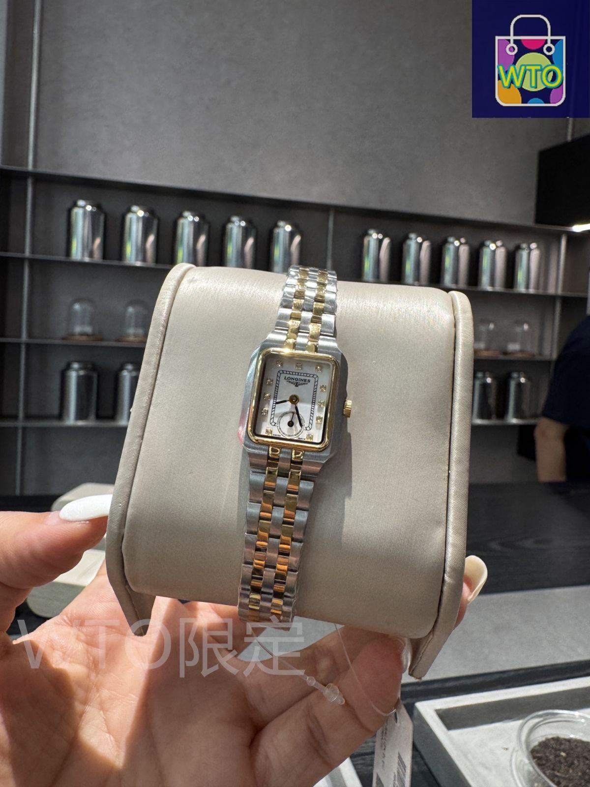 今日特価】LONGINES ロンジン ヴィンテージ 優雅 方形ゴールド