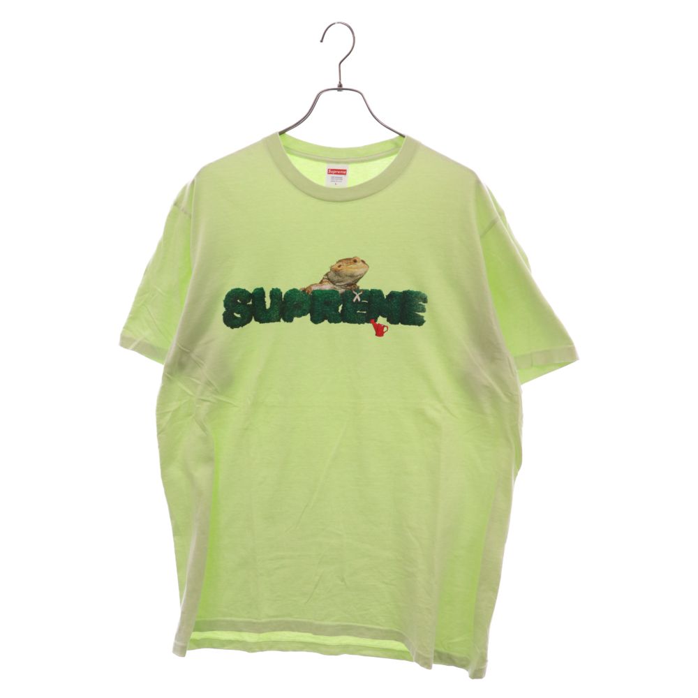 SUPREME (シュプリーム) 20SS Lizard Tee リザードプリント クルーネック半袖Tシャツ グリーン - メルカリ