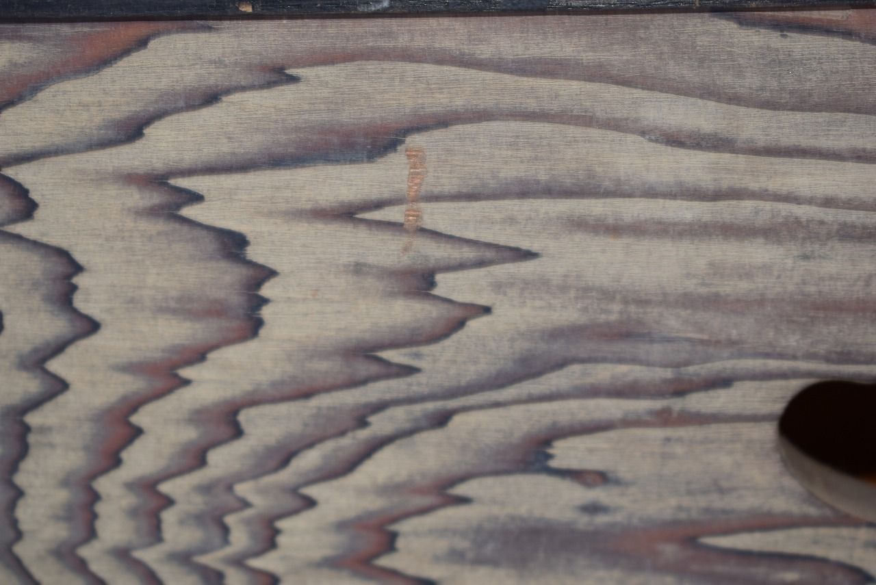 茶道具 置炉 桑色 F コード穴有り 茶道 11-8802f