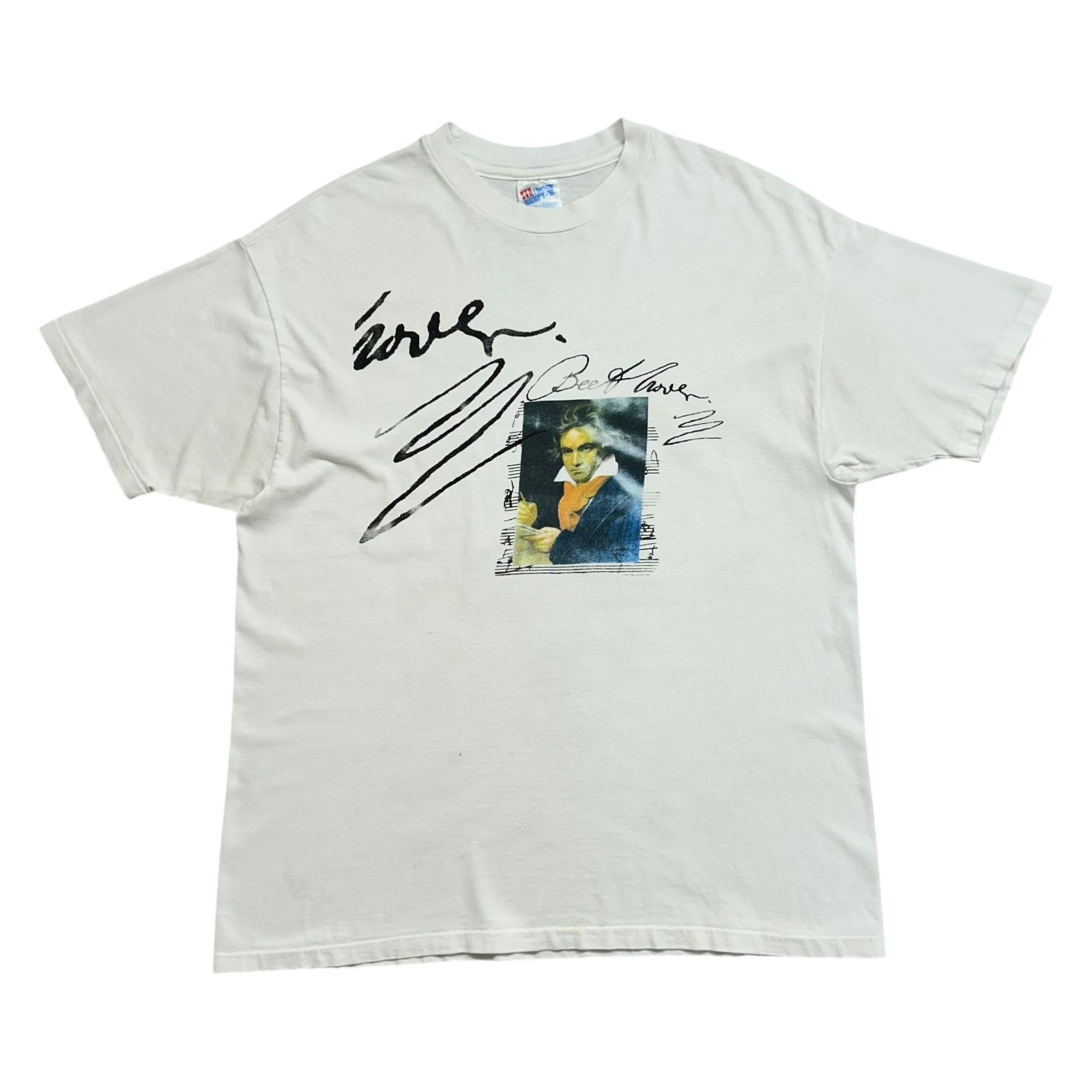 90s ベートーベン 偉人 Tシャツ ヘインズ アメリカ製 サイズ XL 90s ベートーベン 偉人 Tシャツ ヘインズ アメリカ製 サイズ XL