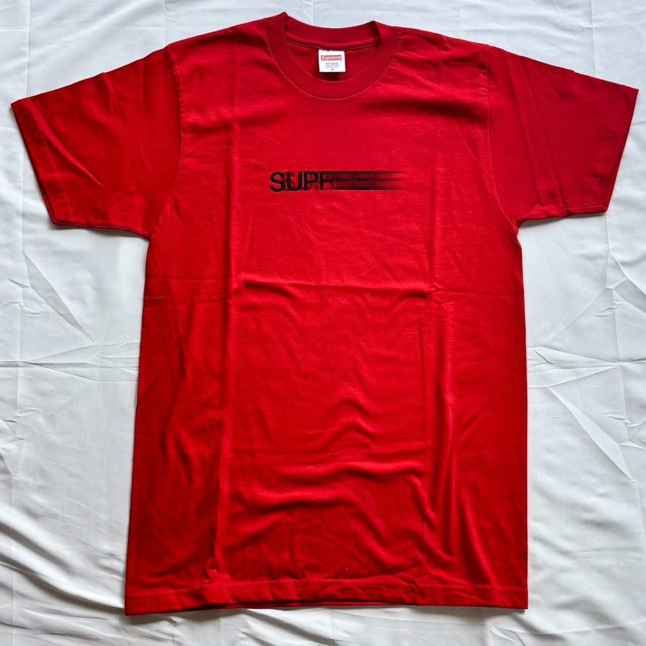 【未使用品】supreme シュプリーム　Crest Tee Tシャツ　赤　L Supreme 大きいサイズ メンズ シュプリーム Crest Tee 半袖 T
