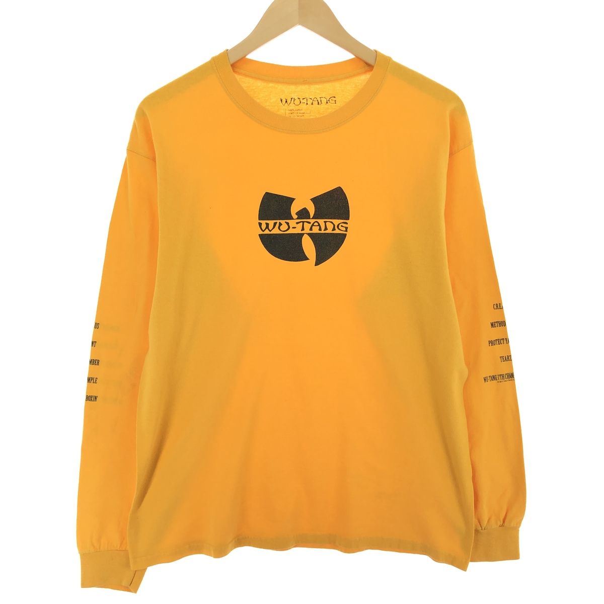 古着 WU-TANG CLAN ウータンクラン ロンT ラップTシャツ ラップT 