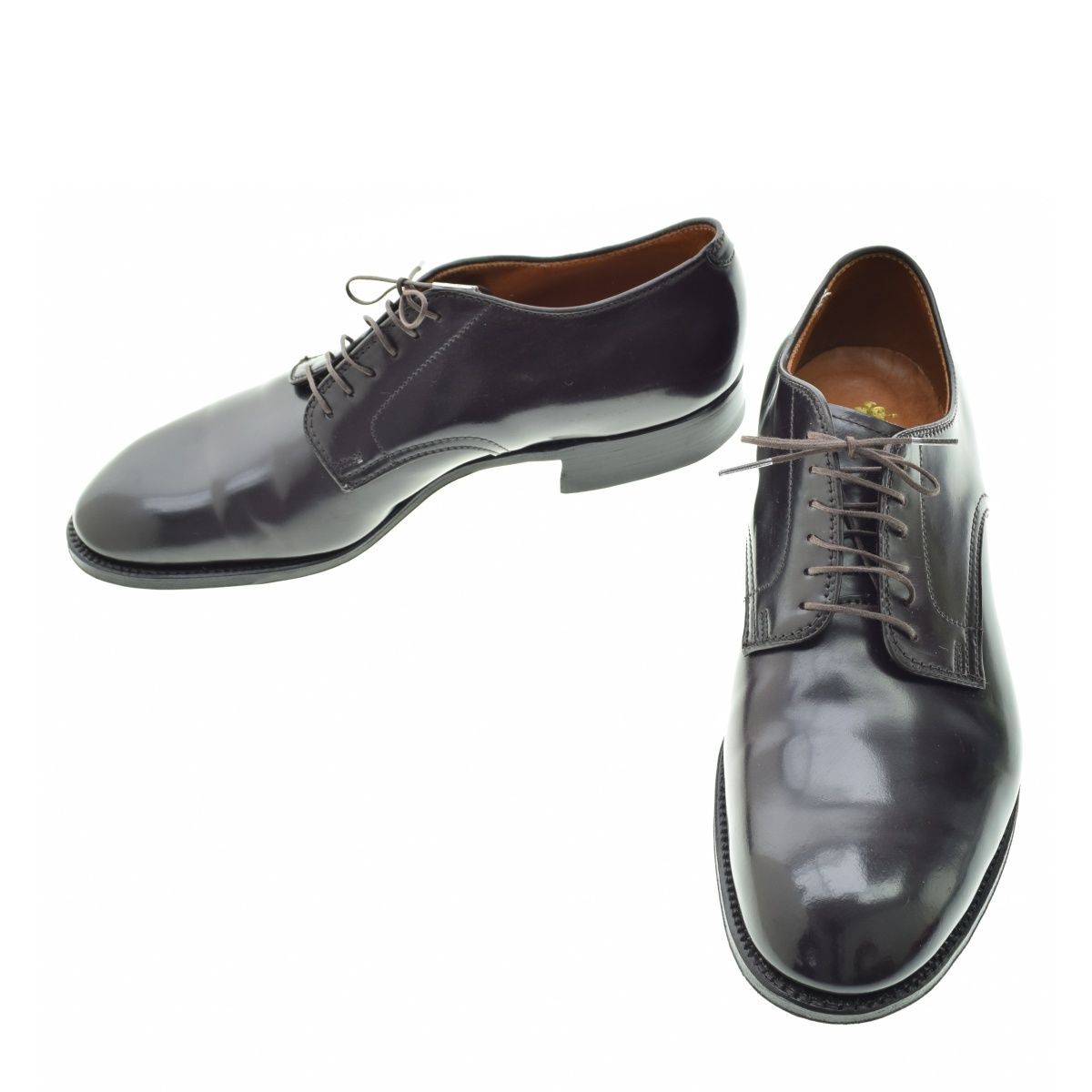 【ALDEN】53501 Plain Toe Ox. プレーントゥコードバン バーガンディレザーシューズ