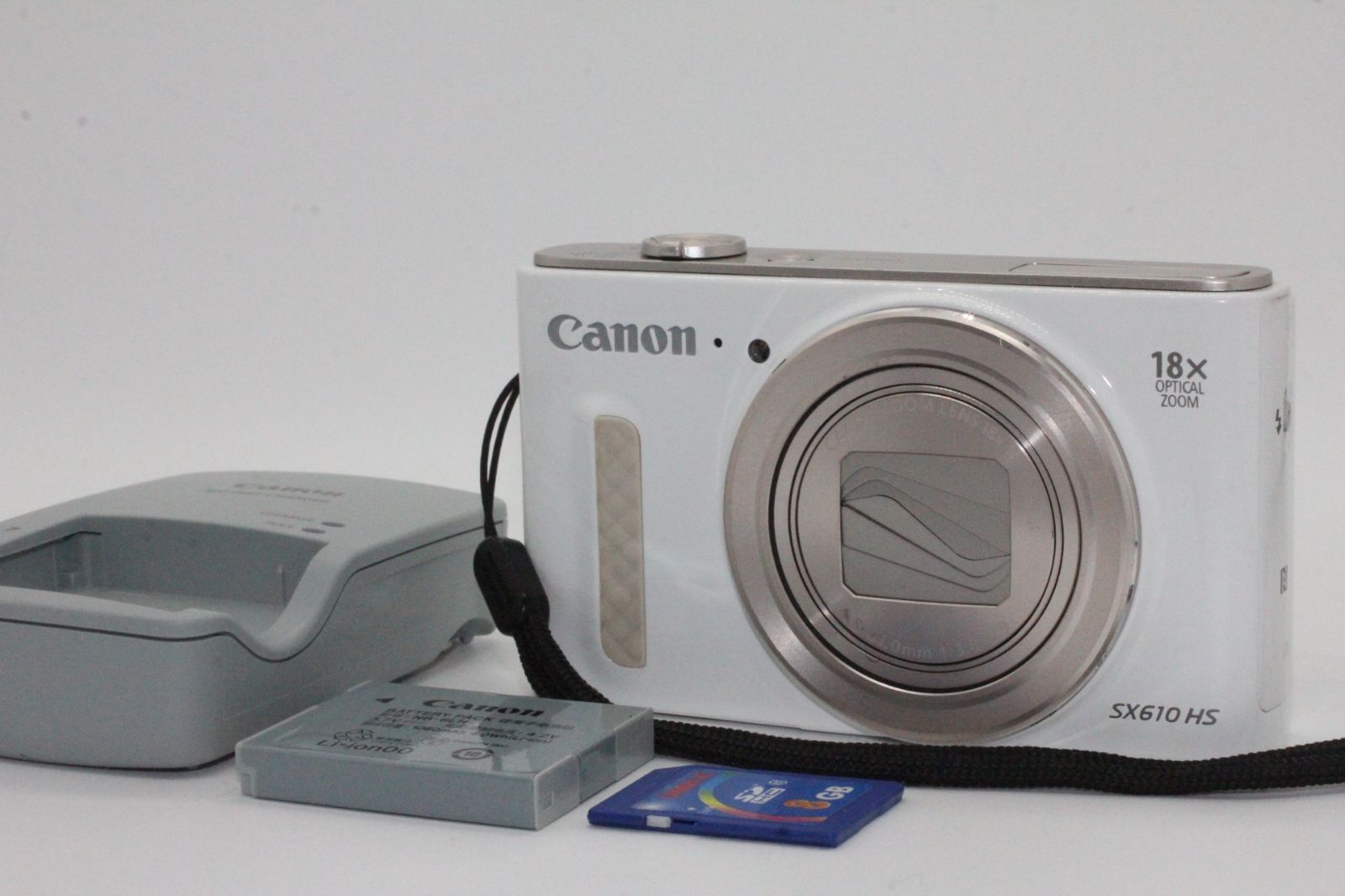 Canon PowerShot SX610 HS ホワイト 光学18倍ズーム - PitchCam 📸イン