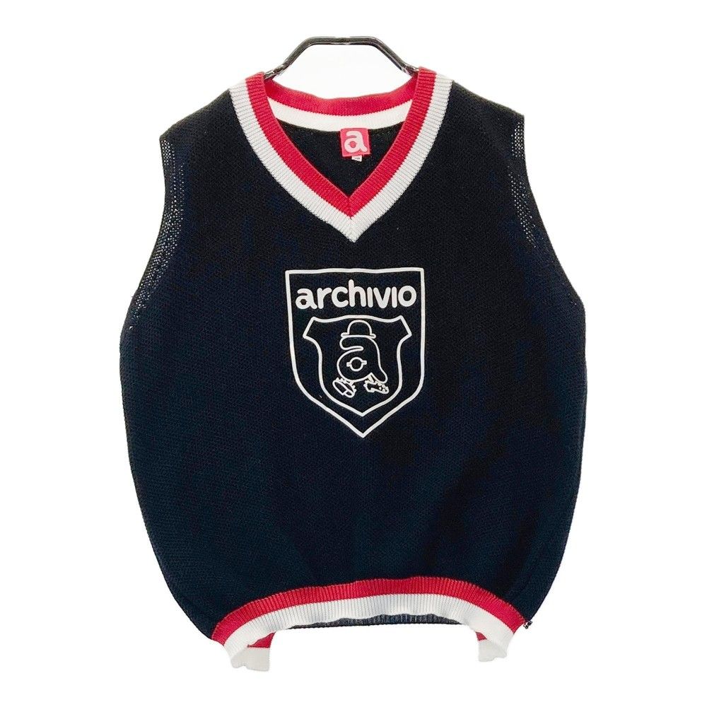 24FW【新品未使用 アルチビオ】機能素材ダンボールニットベスト38号 アルチビオarchivio ノースリーブ ニット ベスト 38 000000008036-05-m