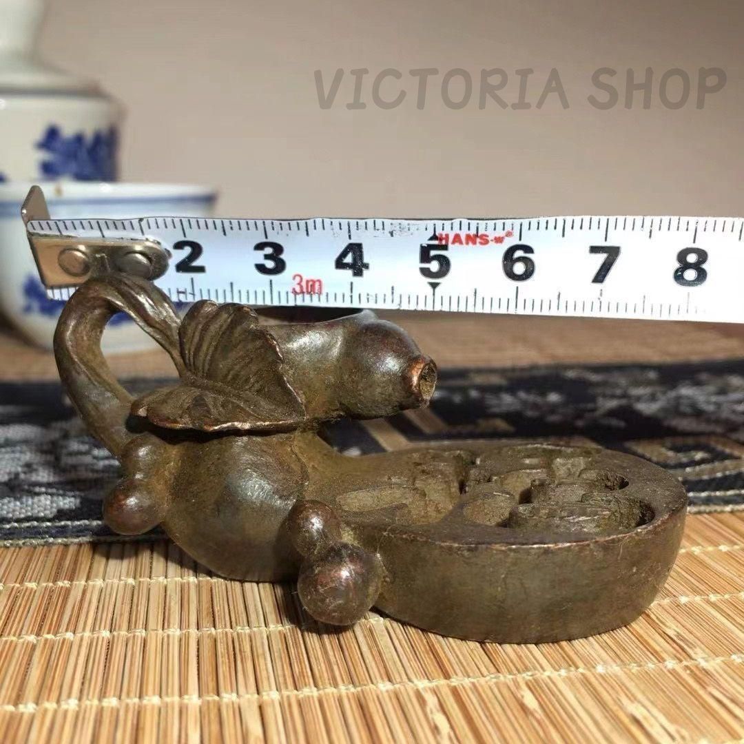 銅器 時来運転倒流香香盤 茶道具 香道具 装飾品 工芸品 置物 銅器 時来運転倒流香香盤 茶道具 香道具 装飾品 工芸品 置物