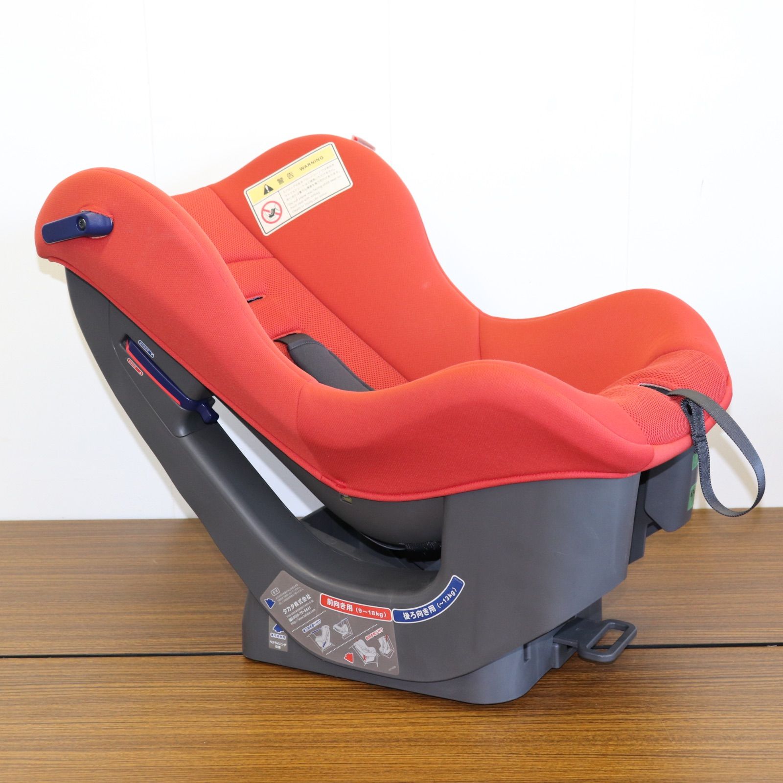 即日発送】TAKATA タカタ 軽量 チャイルドシート TKSYS402 赤 シート