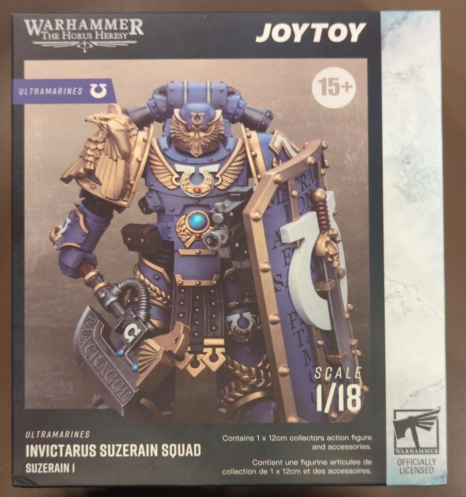JOYTOY WARHAMMER THE HORUS HERESY ULTRAMARINES SUZERAIN1|INVICTRUS SUZERAIN SQUAD 1