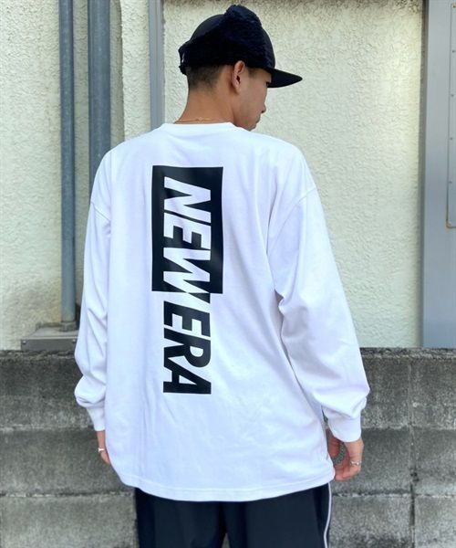 【ムラスポ公式】NEW ERA ニューエラ 13697253 メンズ 長袖 Tシャツ バックプリント KK1 B27